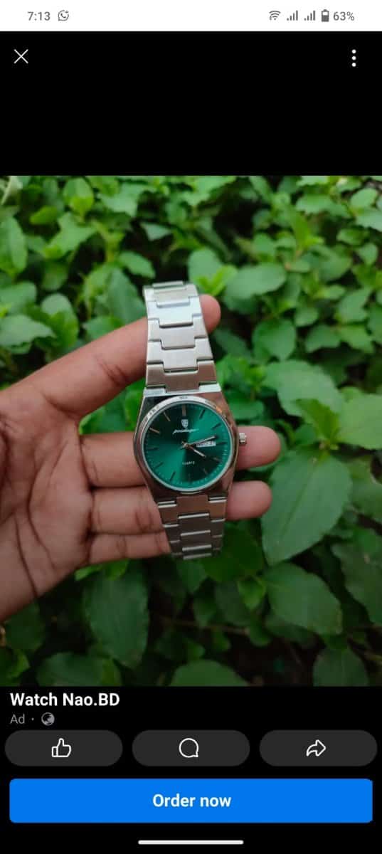 Poedagar 930 Green Dial
